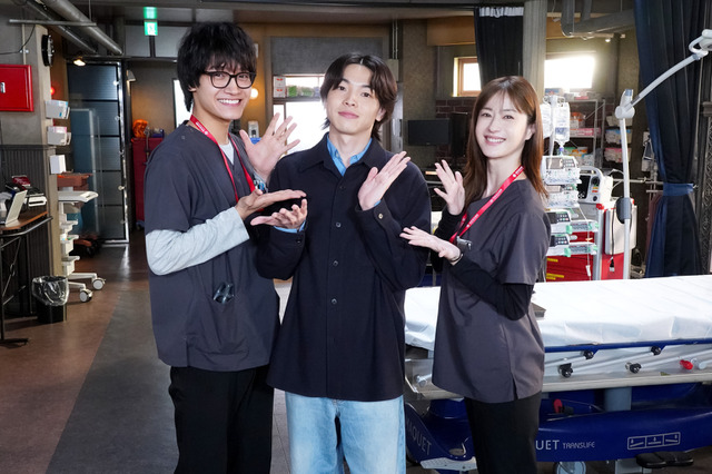 『Dr.アシュラ』主題歌アーティスト・imaseが撮影現場へ！ 松本若菜や佐野晶哉と初対面 画像