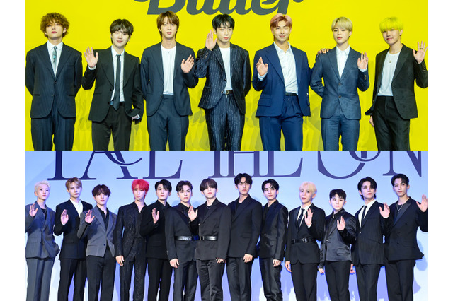 “やはり最強”BTS、K-POP男性アイドルランキングで1位に輝く!SEVENTEEN、BIGBANG、TWSもランクイン 画像