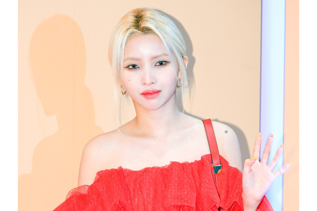 「透けすぎて直視できない…」i-dle・ソヨン、色気あふれる大胆シースルー衣装でファンを魅了【PHOTO】 画像