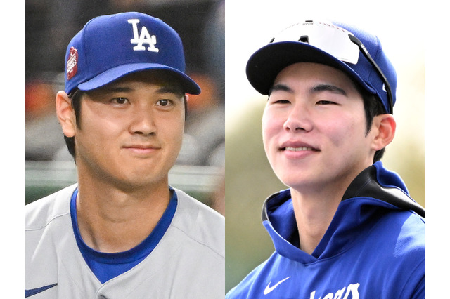「オオタニの球を正確に打ち返した！」大谷翔平の実戦登板で“ヒット”の韓国人同僚に自国紙反応「鋭い打球を放った」 画像