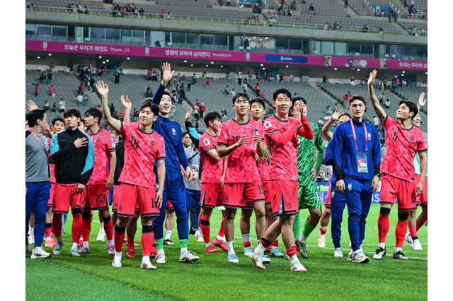 韓国代表、“アジア唯一”ワールドカップ予選無敗突破の舞台裏。空席目立つスタンドにイ・ガンインが警鐘も 画像