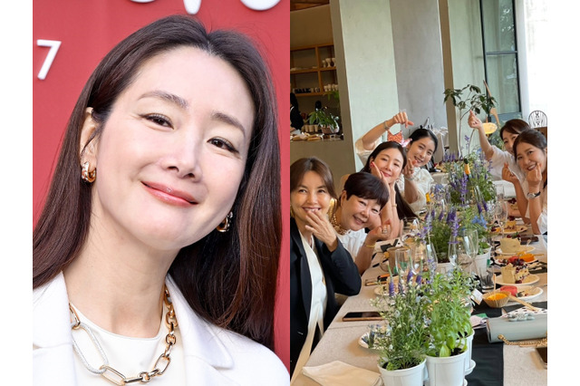 『冬のソナタ』から23年…チェ・ジウ、50歳の誕生日パーティーに人気女優が勢ぞろい「娘は今5歳よ」 画像