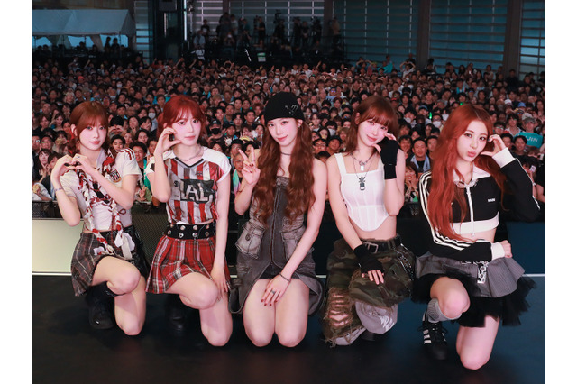 LE SSERAFIM、『DIFFERENT』発売記念ショーケースを東京で開催！東京ドームへの想いも語る 画像