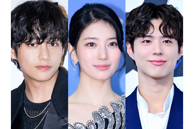 眼福すぎる…BTS・V×スジ×パク・ボゴム、“国宝級”3ショットに世界中から大反響！「えぐいて」【PHOTO】 画像