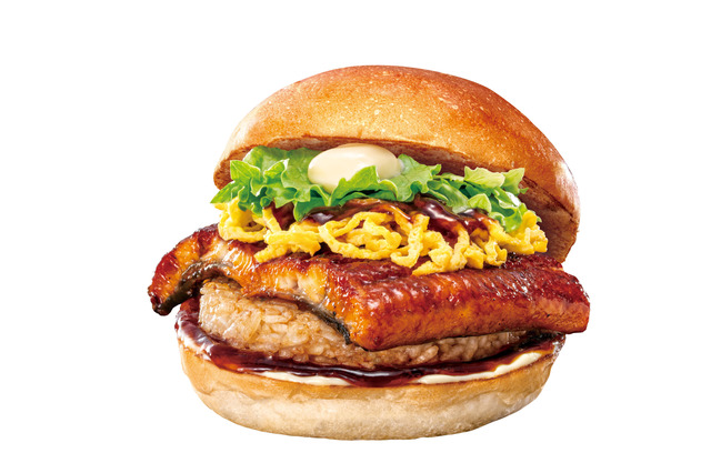 ロッテリアから「うな丼バーガー」登場！土用の丑の日に合わせ16日より期間限定で発売 画像