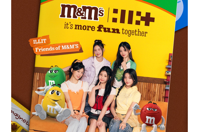 K-POPグループ初！ILLIT、チョコレートブランド「M&M’S」のアジアアンバサダーに抜擢 画像
