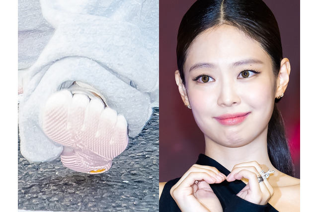 BLACKPINK・ジェニーが履いて品切れに　靴下のような「5本指シューズ」を愛用する韓国スターが増加中!? 画像