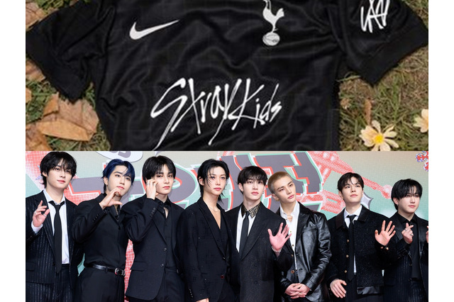 日本代表加入のトッテナム、人気K-POPグループStray Kidsと異色コラボ！限定ユニフォーム発売へ 画像