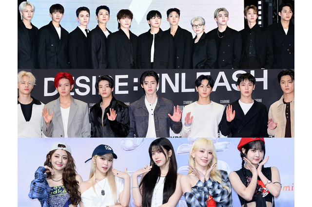 SEVENTEEN、ENHYPEN、LE SSERAFIMが快挙！2025年上半期の全米CD売上TOP10にランクイン 画像