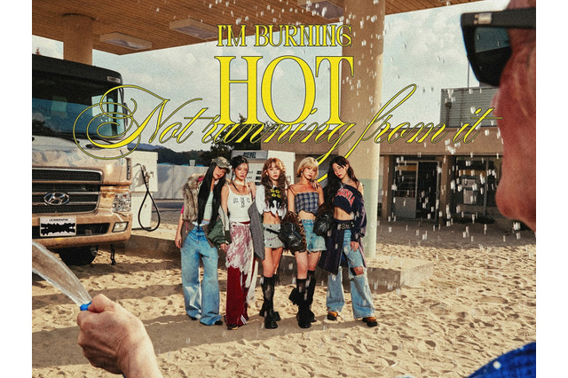 LE SSERAFIM、2025年上半期・米アルバム売上枚数「トップ10」入りを達成!K-POP女性グループ唯一の快挙 画像