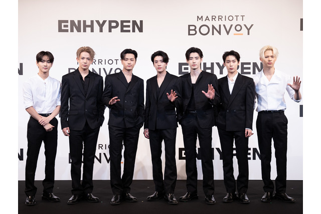 ENHYPEN、トークやゲームでファンと交流！Marriott Bonvoy特別イベントに登場 画像