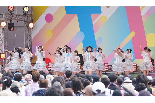 【TIF2025】HKT48、昇格メンバー江浦優香と龍頭綺音がお披露目「私たちかわいいですか？」 画像