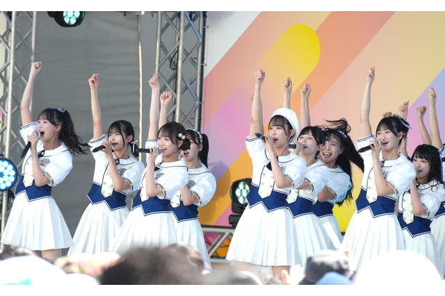 【TIF2025】STU48が灼熱のなかパフォーマンス！「皆さん、最高の夏を過ごして！」 画像