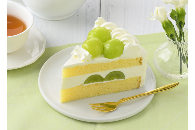 銀座コージーコーナー、旬のマスカットスイーツが15日より登場!ショートケーキやタルト、ミルクレープで堪能 画像
