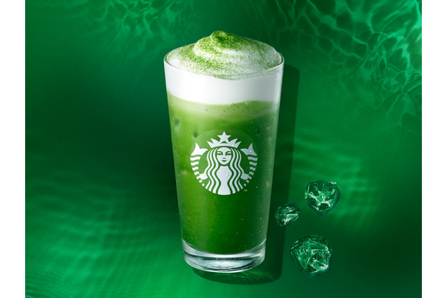 スタバ、「涼み 抹茶 ムース ティー」18日より発売！ほろ苦抹茶をすっきり味わえる一杯 画像