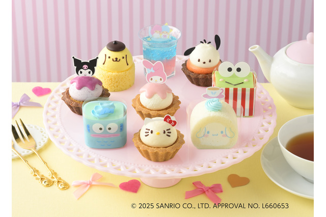 ハローキティたちが可愛すぎるプチケーキに！サンリオが銀座コージーコーナーと初コラボ 画像