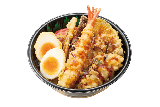 ほっかほっか亭、秋の味覚が1度に楽しめる「月見天丼」9月1日より発売！ 画像