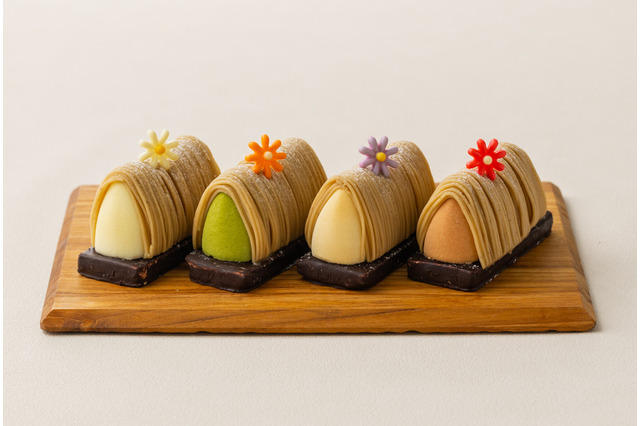 中島大祥堂、お茶の香り広がる「かやぶき」モンブラン新作が登場!本日より発売 画像