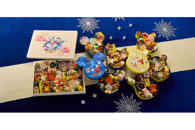 ミッキー＆くまのプーさんがおせちに！ベルメゾン、「ディズニーデザインおせち」予約販売中 画像