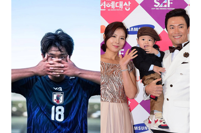 日本代表を選択した息子に「ありがとう」　韓国歌手、ハロプロ出身の日本人妻との間に生まれた次男を応援 画像