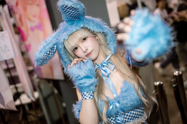 香港のアイドルがモフモフなへそ出しバニーガールに！ 画像