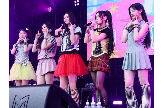ILLIT、「ROCK IN JAPAN FESTIVAL 2025」初出演! 全11曲の生バンドステージで熱狂 画像