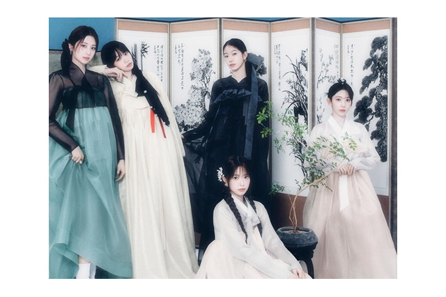 宮脇咲良、カズハもチマチョゴリを着た!! LE SSERAFIM、優雅で上品な韓服姿を披露！【PHOTO】 画像