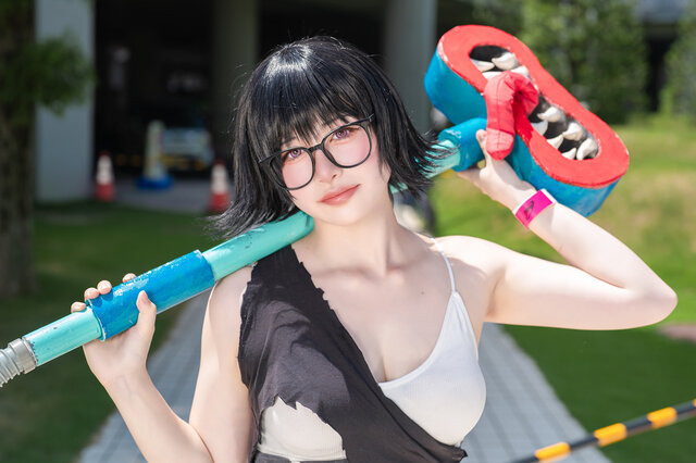 「HUNTER×HUNTER」シズクの破れ衣装を再現した美女レイヤーを発見！ 画像