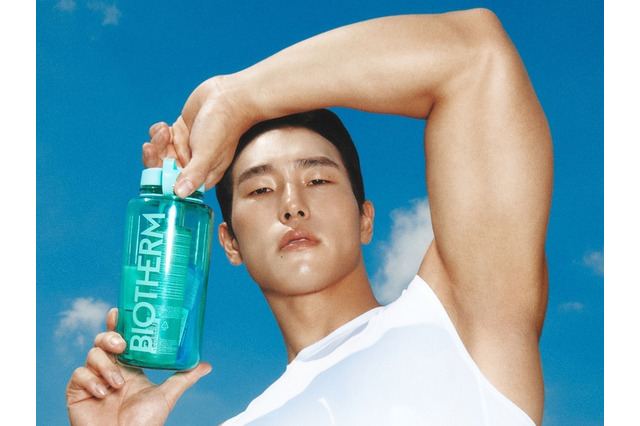 “TWICE・ジヒョと熱愛”報道の金メダリストが世界1位男性スキンケアブランドの韓国モデルに 画像