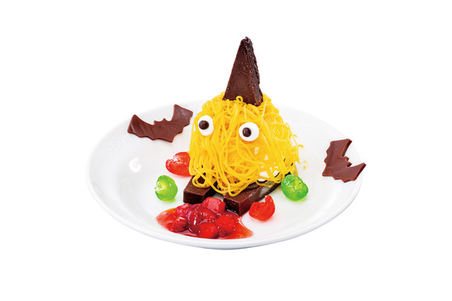 ビッグボーイ、可愛い“おばけ”のモンブランが発売！紅はるか入りペーストのハロウィン限定デザート 画像