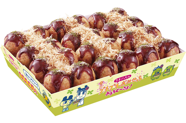 築地銀だこ、“たまごっち”デザインパックが登場！20日より「プチプチおみせっち」コラボ商品が発売 画像