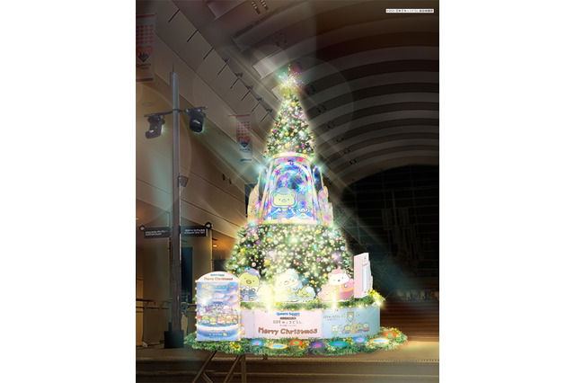 クイーンズスクエア横浜に“すみっコぐらし”のクリスマスツリーが登場！11月6日には点灯式も開催 画像