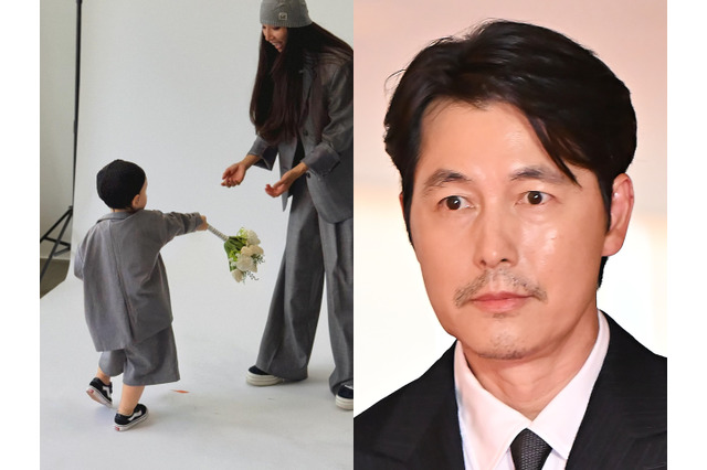 婚姻関係にないチョン・ウソンとの間に生まれた息子を突然公開　「父親を守りたい」と語っていた年下モデルに賛否 画像