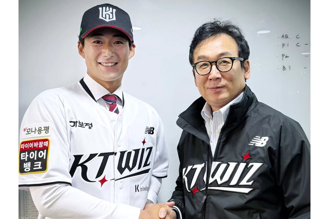 韓国プロ野球アジアクォーター枠で初の日本人選手誕生!!徳島ISの杉本光輝がkt wizに!! 画像