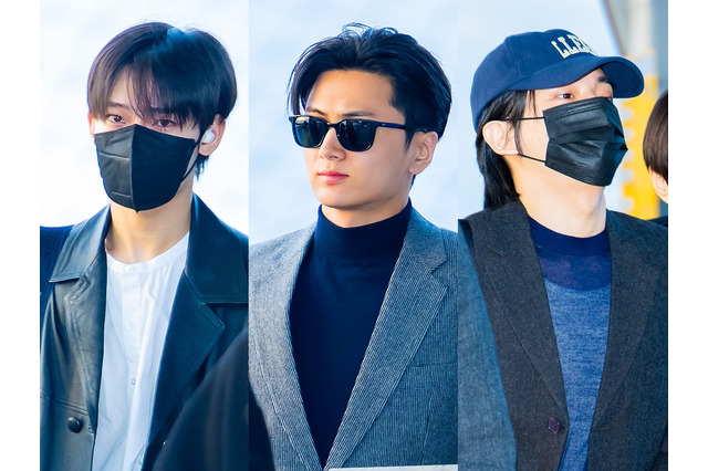 ENHYPEN、隠しきれない“イケメンオーラ”で空港に登場！「2025 MAMA AWARDS」のため香港に出国【空港写真】 画像