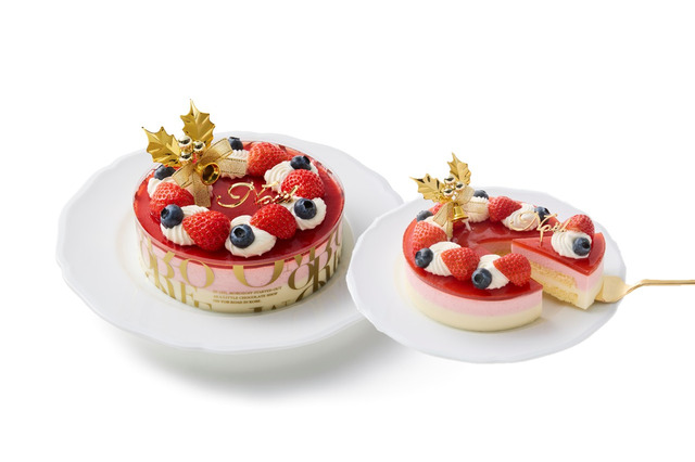 チーズといちごの豊かな味わい！モロゾフ、クリスマスケーキに新商品「ストロベリーノエル」登場 画像