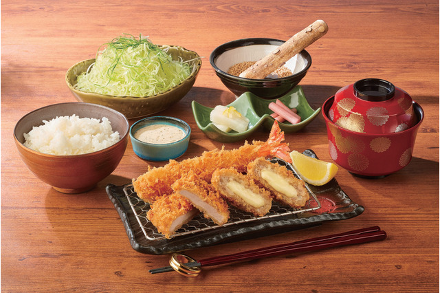 北海道産5種チーズ使用した“メンチかつ”が登場！とんかつ新宿さぼてんで15日より販売 画像