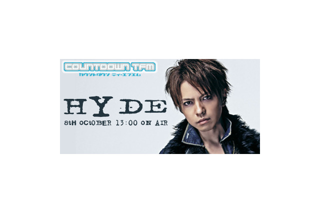 ソロ活動再開のHYDE、BB音楽番組「COUNTDOWN TFM」に登場 画像