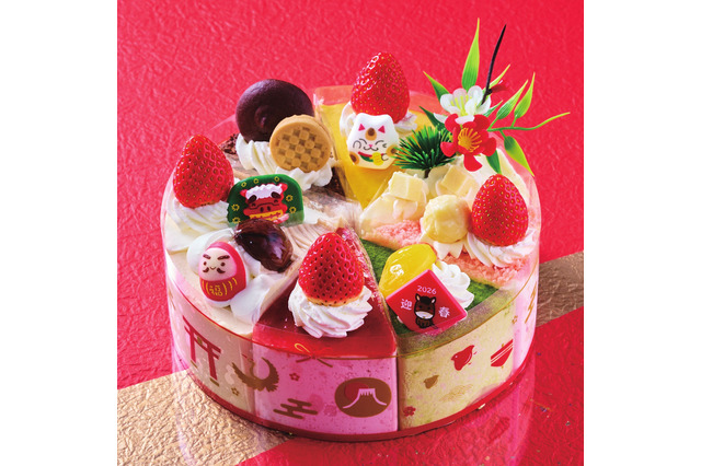 だるまのケーキから「午」のアラモードまで！シャトレーゼ、年末年始限定で「新春スイーツ」を販売 画像