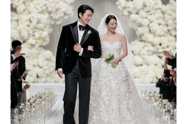 招待状に続きメニュー表まで“手描き”!?　シン・ミナ♡キム・ウビン、真心あふれる結婚式に称賛の声「さすが…」 画像