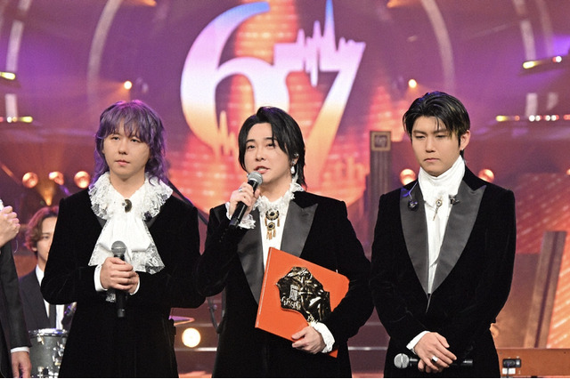 Mrs. GREEN APPLE、バンド史上初の「レコード大賞」3年連続受賞！ 画像