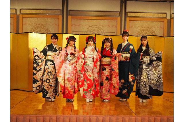 SKE48新成人が晴れ着姿を披露！「猫顔」「ゴージャス」恒例の“何世代？”に盛り上がり 画像