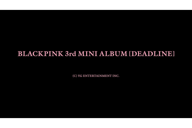 BLACKPINK、約4年ぶりの新アルバム『DEADLINE』が2月27日発売決定！ 画像