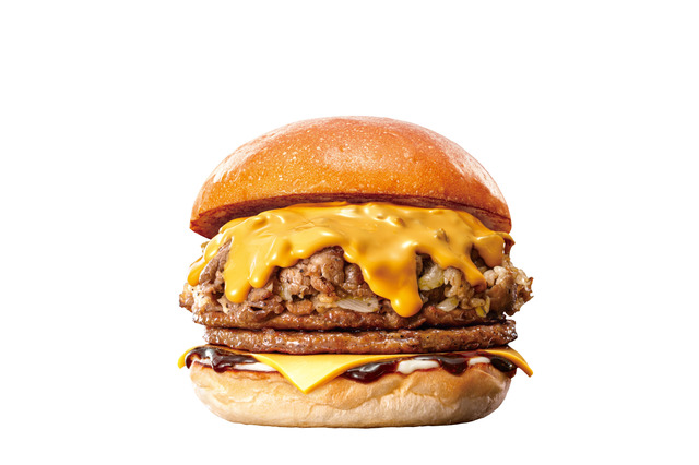 ロッテリア、とろ～り濃厚チーズソースの「ステーキバーガー」など新商品4品を2月4日に発売！ 画像