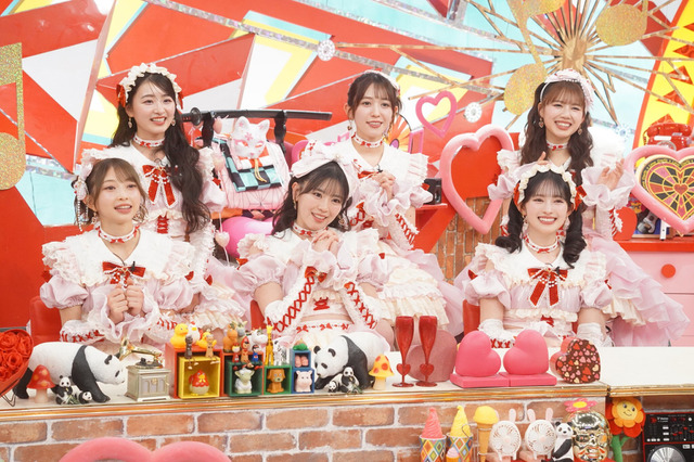 超ときめき♡宣伝部、『ミュージックジェネレーション』に全員そろって初登場！バレンタイン直前特集で「好きな人に歌ってほしい歌」明かす 画像