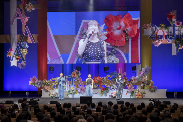 AAA・宇野実彩子＆與真司郎＆末吉秀太、デビュー20周年ファンミ完走！「皆さんが応援してくれる限り、AAAを続けていけたら」 画像