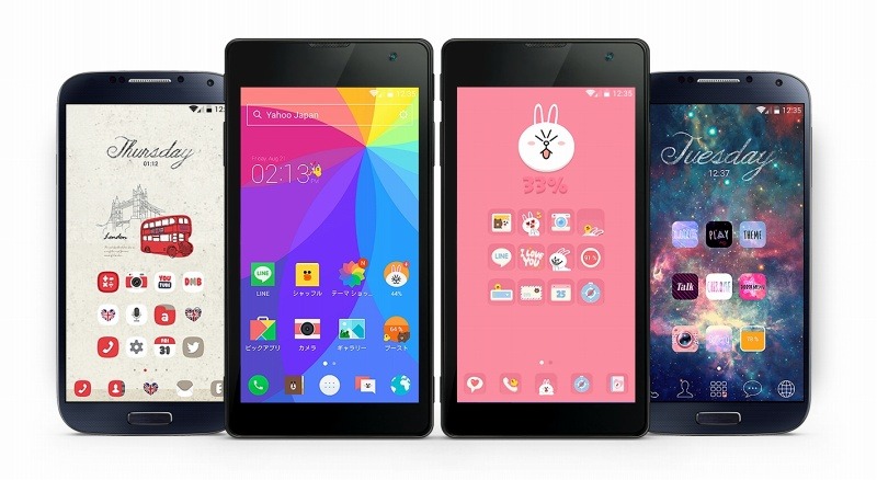 Line ホーム画面着せ替えアプリ Lineランチャー 公開 Rbb Today