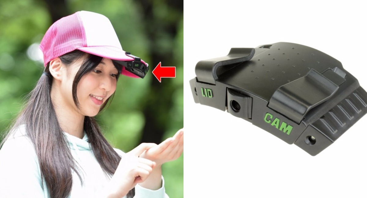 臨場感たっぷり 目線の高さでフルhd撮影できる キャップ装着用ムービーカメラ Rbb Today