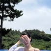 「意外と大きい…」濡れシャツで際立つ圧巻ボディ！韓国美女バレー選手、リゾートでの魅惑ショット