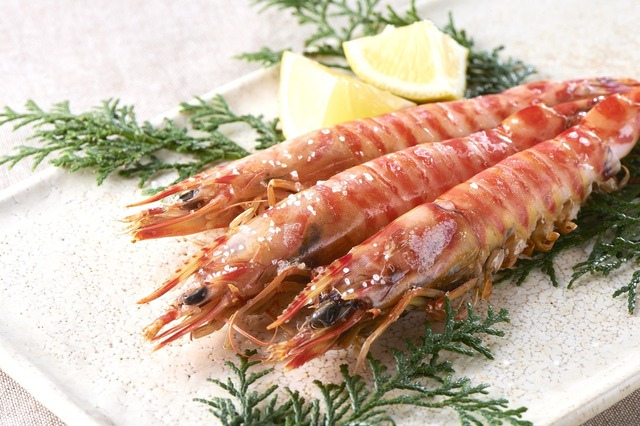 車海老の塩焼き　1,001円（税込）